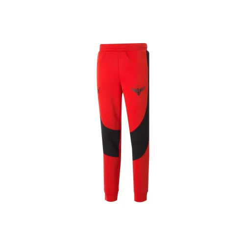 PUMA Casual Pants Men Orange