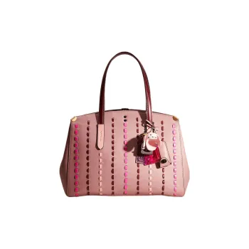 COACH Cooper Glove Tanned Leather, Leather Tote Bag, Shopping Bag, Shoulder Bag, Handbag Large Size Women's Rose