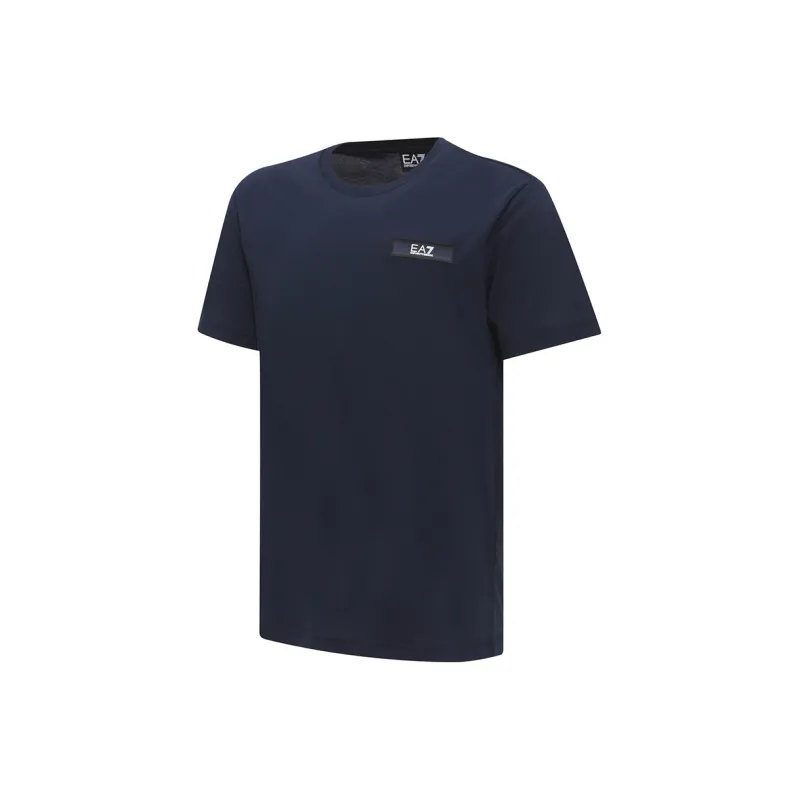EMPORIO ARMANI EA7 T Shirts Men Navy Blue-2