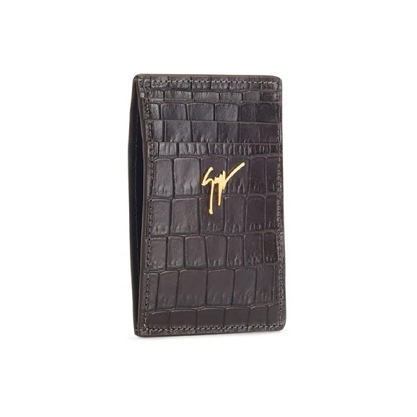 Giuseppe Zanotti Albert Crocodile-effect Card Holder-1