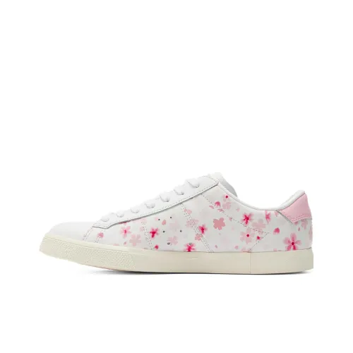 Onitsuka Tiger LawnShip Skateboard Shoes Unisex Low-Top White/Pink