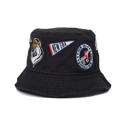 New Era Bucket Hats Unisex Black