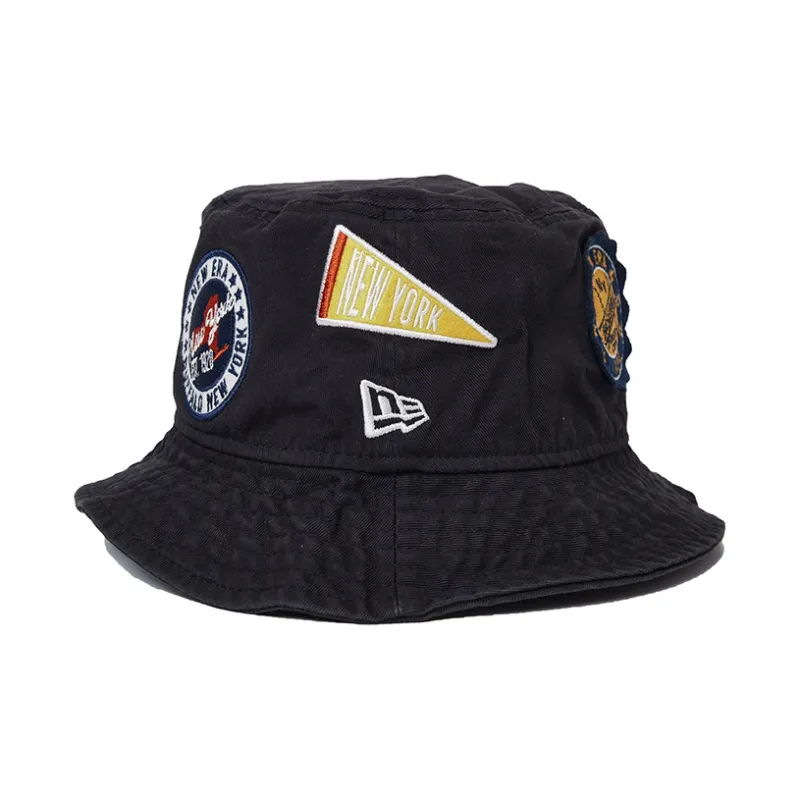 New Era Bucket Hats Unisex Black-2
