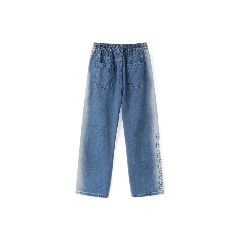 GENANX Jeans Unisex Denim Blue-1