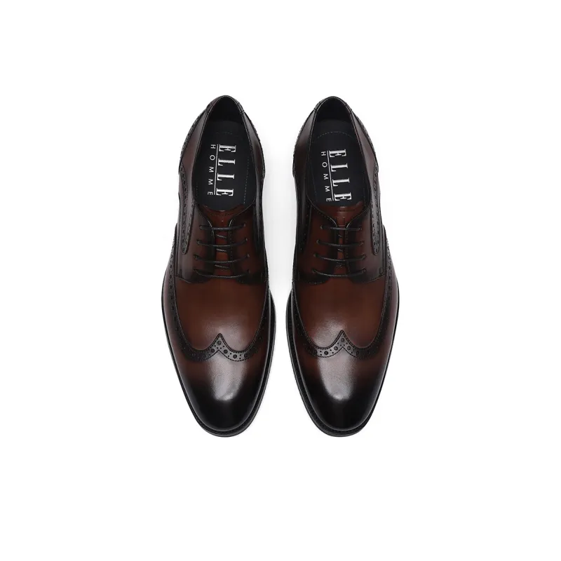 ELLE HOMME Dress Shoes Men's Dark Brown-2