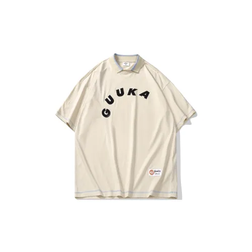 Guuka T-Shirts Men Apricot