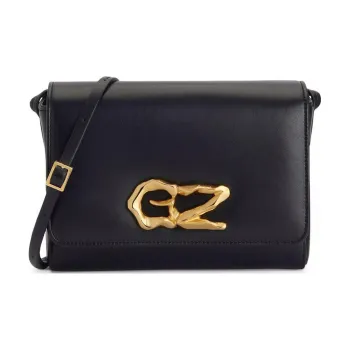 Giuseppe Zanotti/GZ Leather Crossbody Bag Shoulder Bag Women's Black