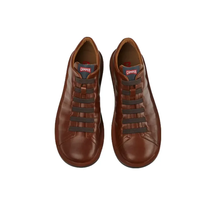 CAMPER Beetle Casual Shoes Men Low Top Brown-1