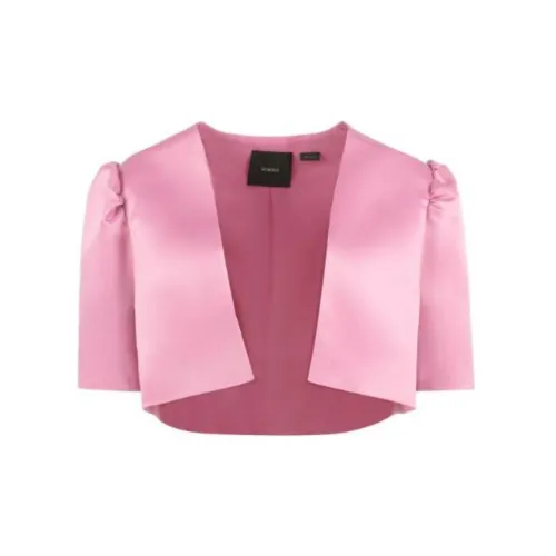 PINKO Cropped Coats Women's Pink