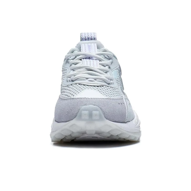 LiNing CF Star Track Anti Slip Wear Resistant Low Top Sports Casual Shoes Women's Dawn Gray-4