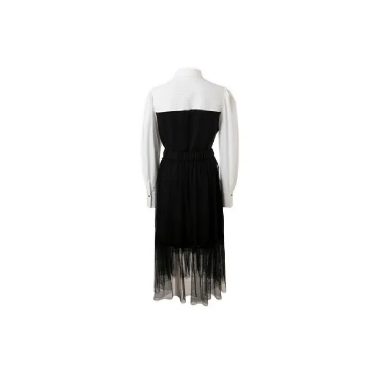 LOFT SHINE Long-Sleeved Dresses Women's Multicolor-1