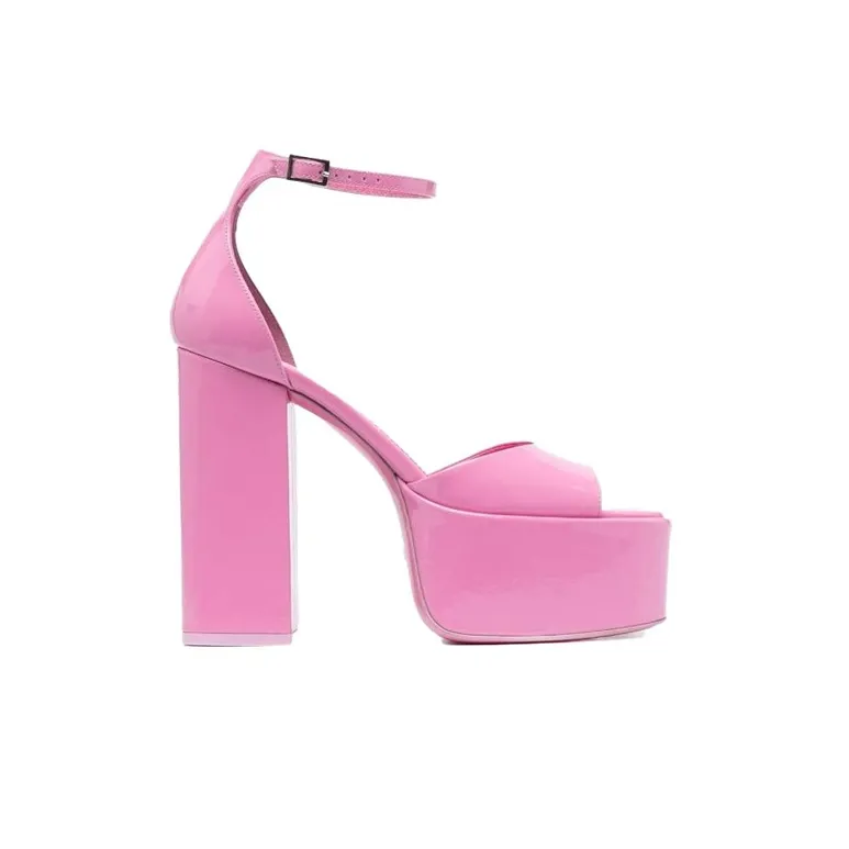 Paris Texas 130mm Patent-leather Platform Sandals-1