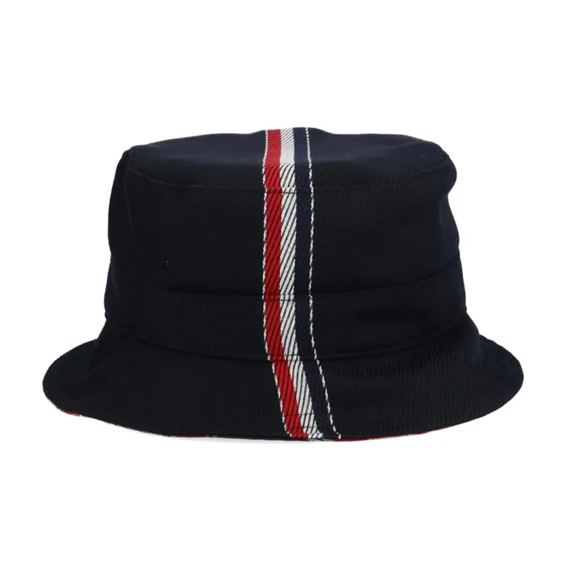 THOM BROWNE Bucket Hats Unisex Dark Blue-1