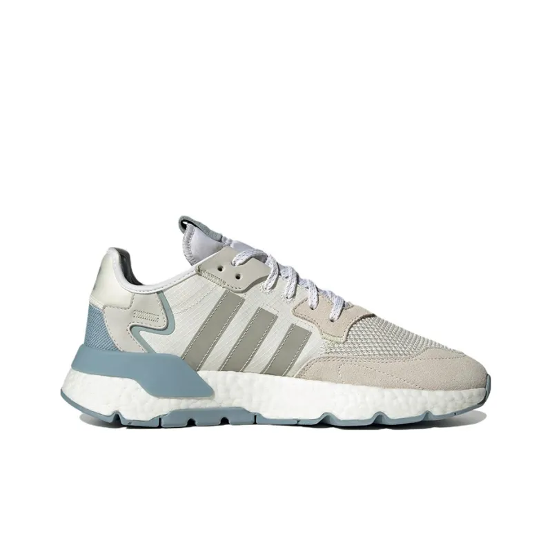 Adidas Originals Nite Jogger 'Cream Blue Grey' Women's-1