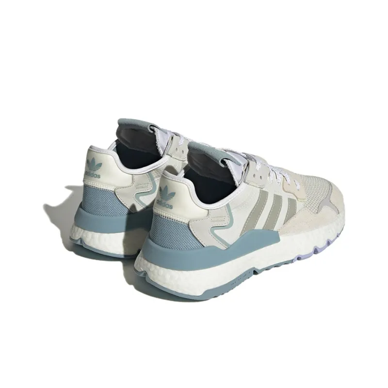 Adidas Originals Nite Jogger 'Cream Blue Grey' Women's-3