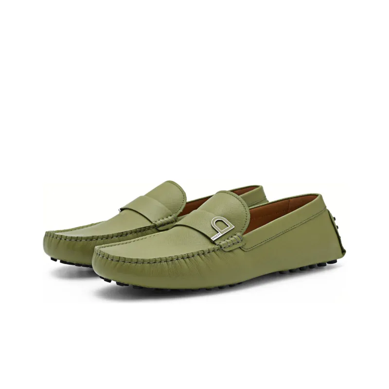 PEDRO Men's Casual Shoes Men Low Top Black/Camel/Army Green-4