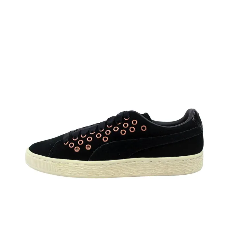 PUMA Suede Xl Lace Vr 'Black' Women's-0