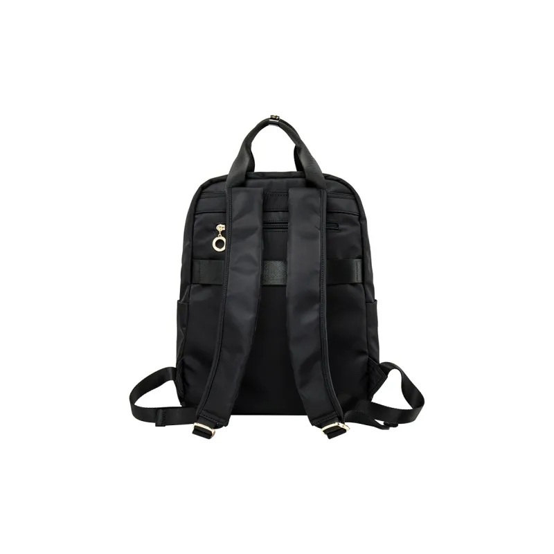 LEFF Fabric Laptop Backpack Large Size Women's Hepburn Black-2