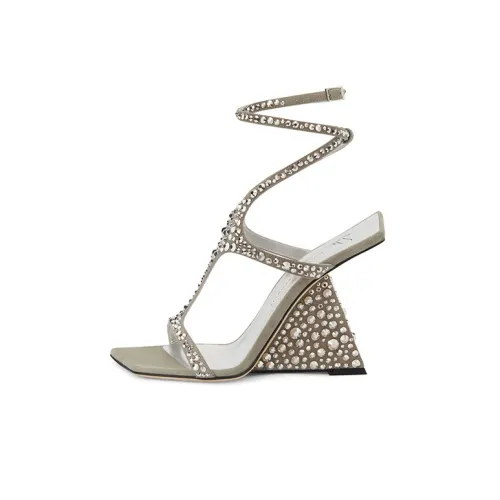 Giuseppe Zanotti Tutankamon 105mm Crystal-embellished Sandals