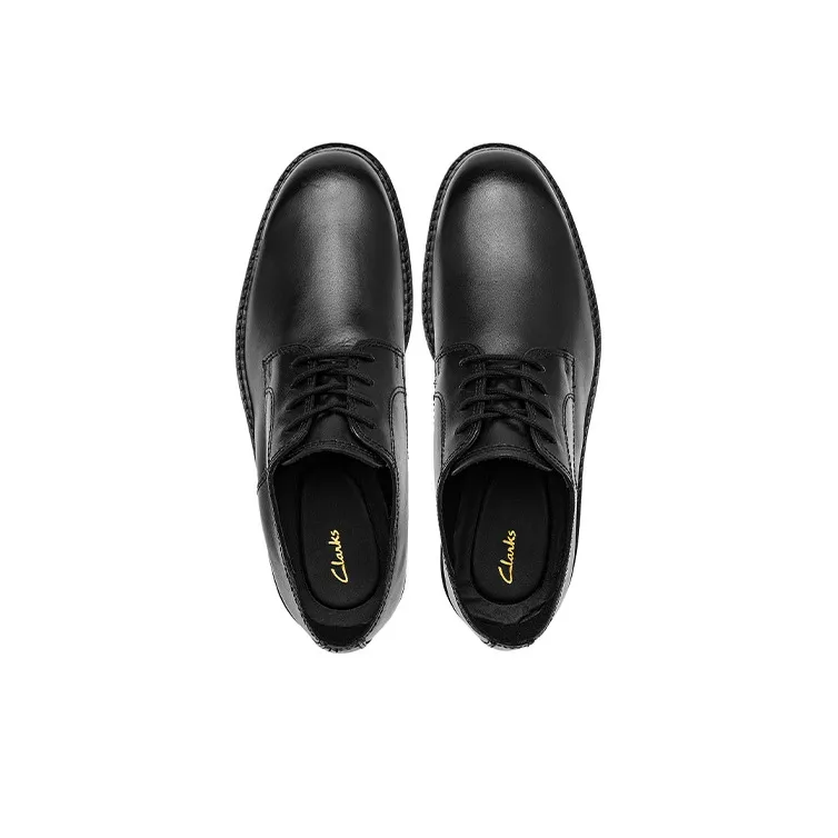 clarks CraftEvan Leather Derby Shoes-2