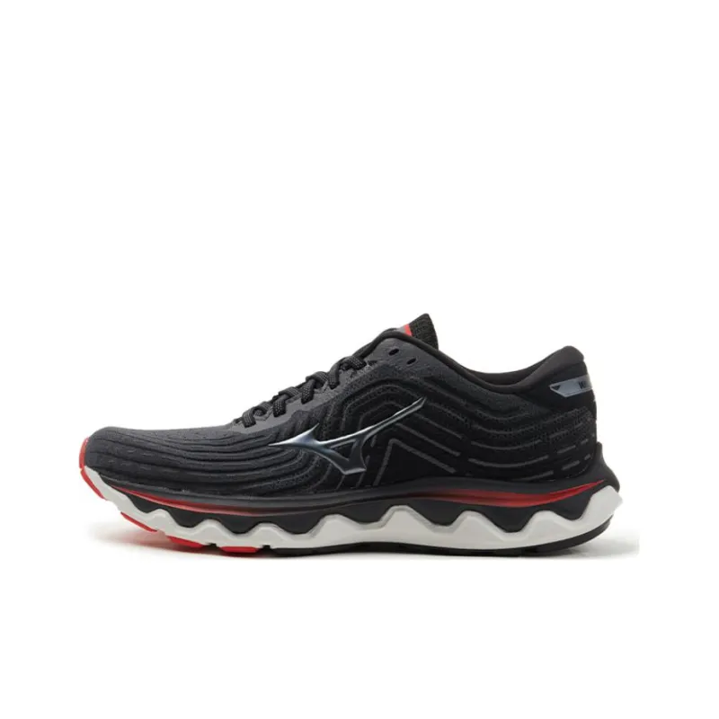 Mizuno Wave Horizon 6 'Black Grey Red'-0