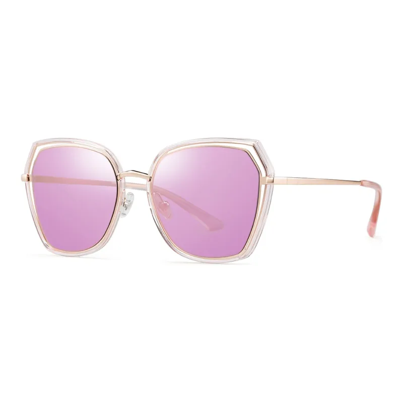 HORIEN Irregular Shape Sunglasses Women's-4