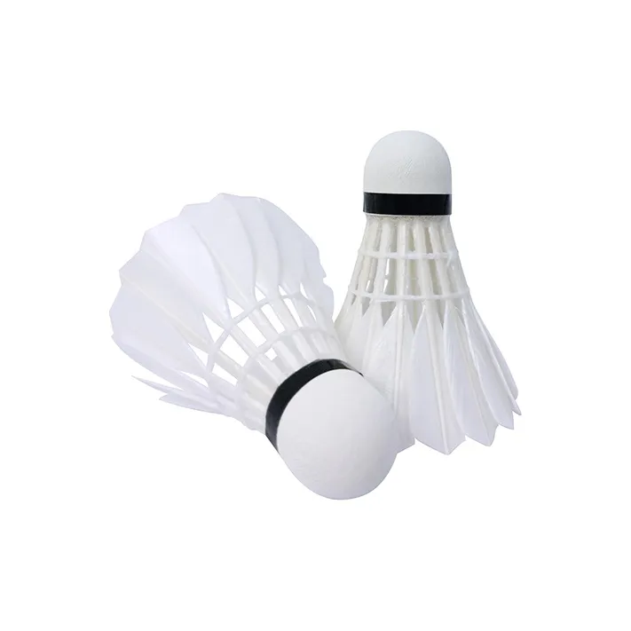 MYBORON Duck Feather Shuttlecock 6 Pack CiGu Duck Feather Small Board Duck Feather Everyday Shuttlecocks-8