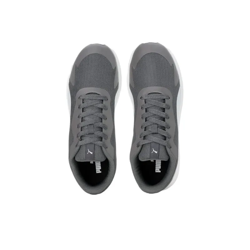 PUMA Trafford Cushioning Anti-Slip And Wear-Resistant Low-Top Sports Casual Shoes Men's Gray White-2