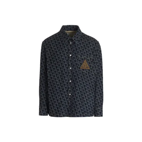 Lanvin Shirts Men Marine Blue