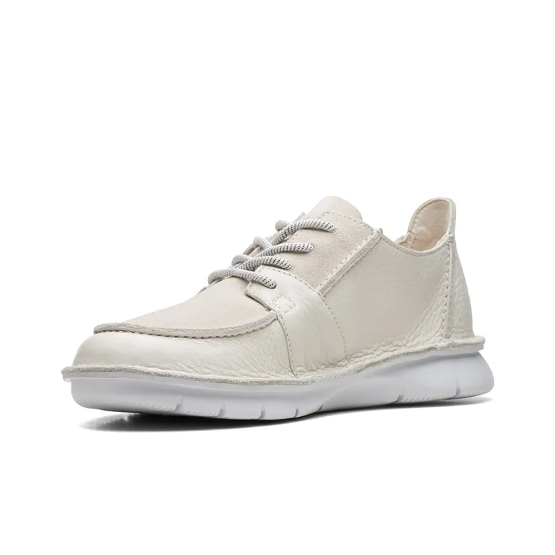 Clarks Casual Shoes Men Low-Top White-1