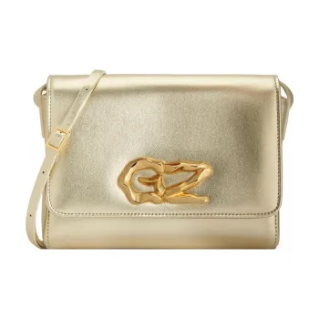 Giuseppe Zanotti/GZ Leather Crossbody Bag Shoulder Bag Women's Platinum