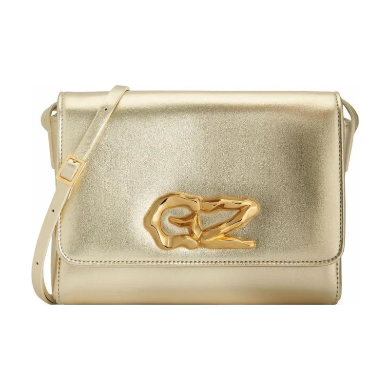 Giuseppe Zanotti/GZ Leather Crossbody Bag Shoulder Bag Women's Platinum-0