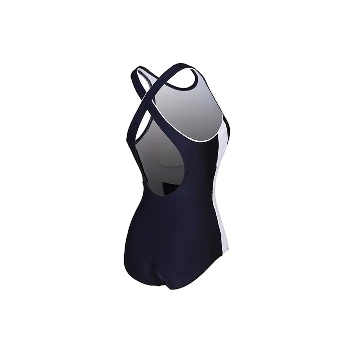 Speedo One Piece Swimsuits Women's Dark Blue/White-1