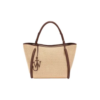 JW Anderson Bumper 31 Raffia Tote Bag