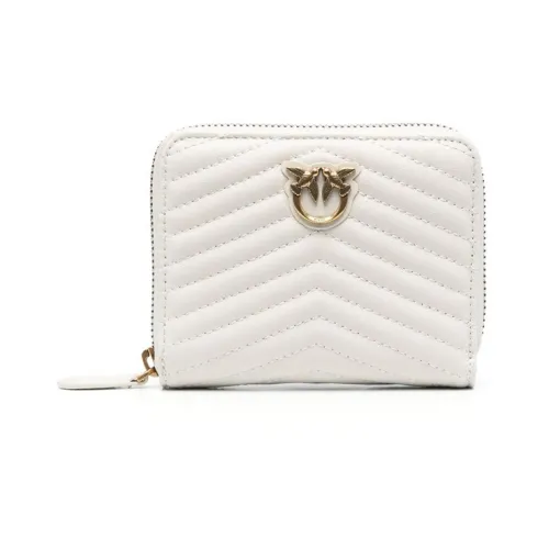 PINKO Leather Wallet Women's White
