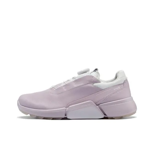 Ecco Golf Walker H4 Collection Low Top Sports Casual Shoes Women's Ice Purple Pink