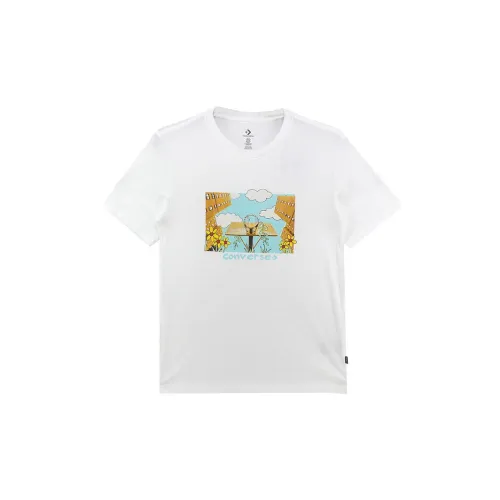 Converse Overgrown Hoops T-Shirts Men White