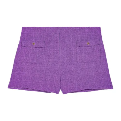 Maje Casual Shorts Women's Purple