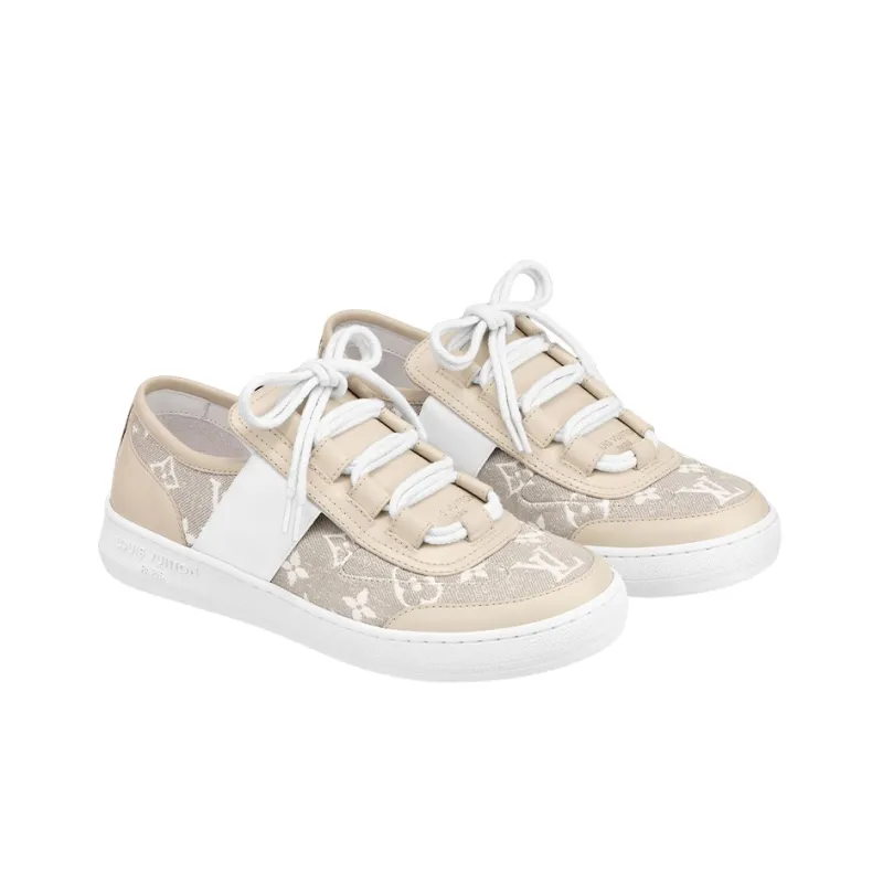 LOUIS VUITTON Lous Sneakers 'Beige' Women's-1
