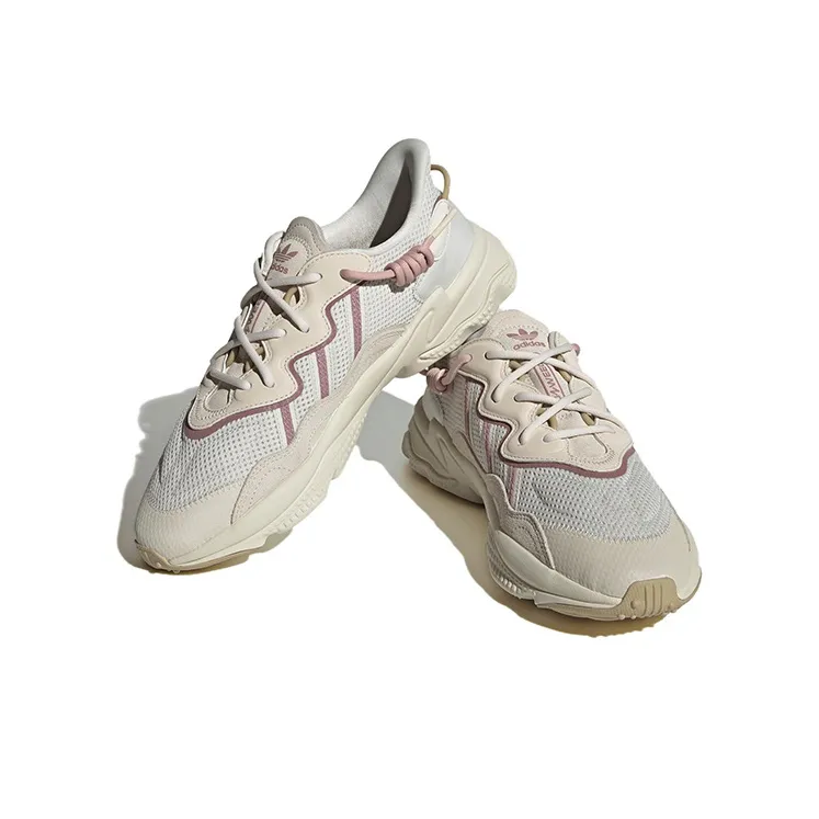 Adidas Originals Ozweego 'Cream White Pink Purple' Women's-2