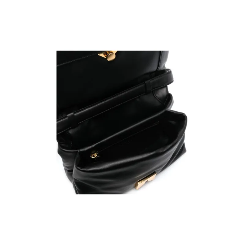 MARNI Calfskin Crossbody Bag Shoulder Bag Women's Black-2