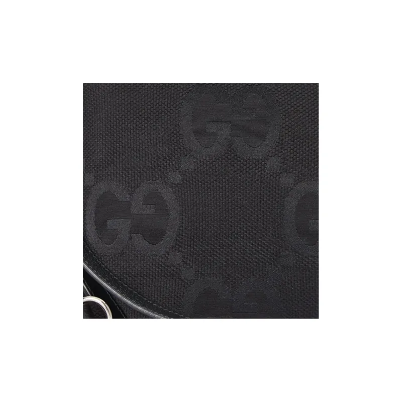 GUCCI Canvas Messenger Bag, Shoulder Bag, Crossbody Bag Medium Size Men's Black-9