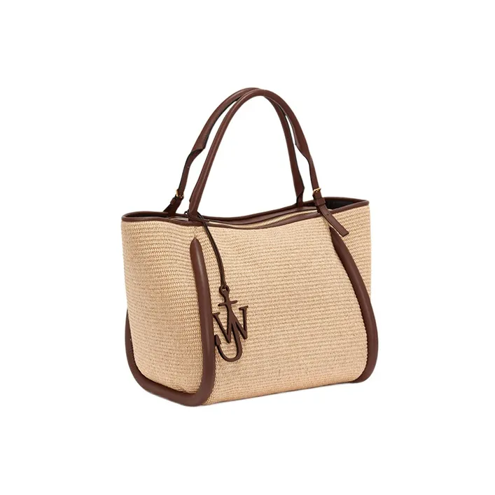 JW Anderson Bumper 31 Raffia Tote Bag-1