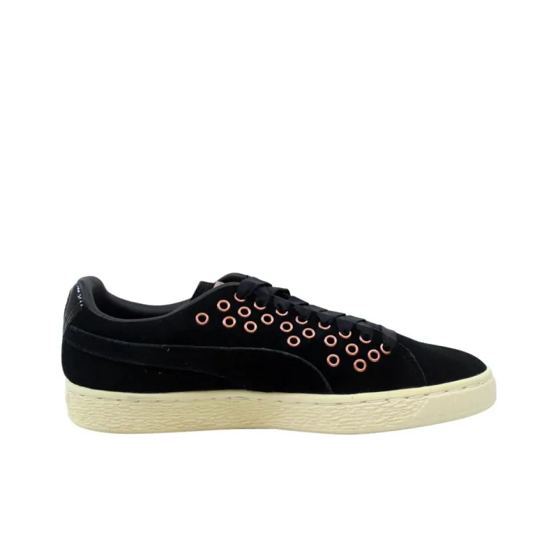 PUMA Suede Xl Lace Vr 'Black' Women's-1