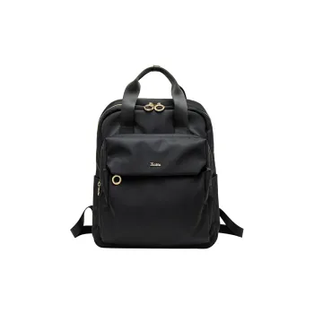 LEFF Fabric Laptop Backpack Large Size Women's Hepburn Black