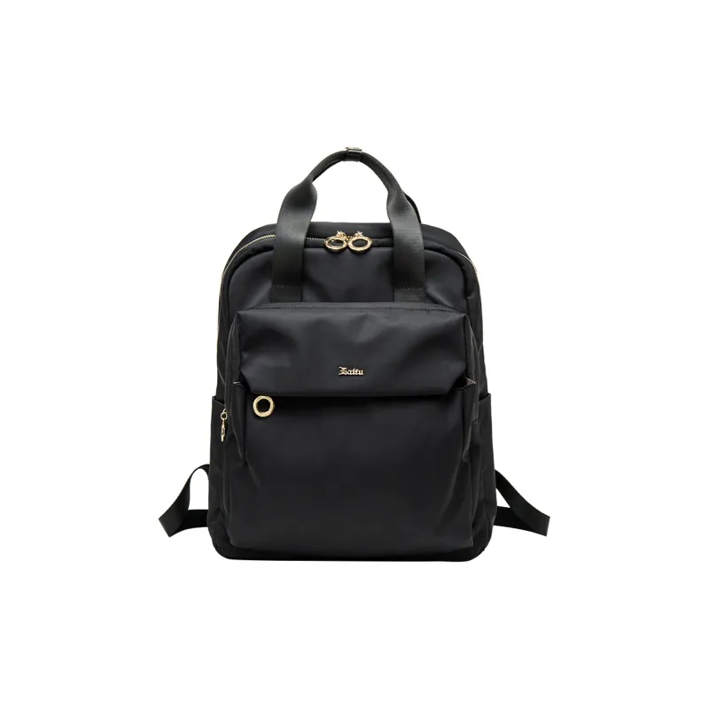 LEFF Fabric Laptop Backpack Large Size Women's Hepburn Black-0