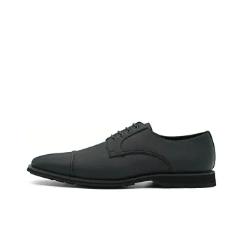 PEDRO Dress Shoes Men Low Top Black/Dark Blue