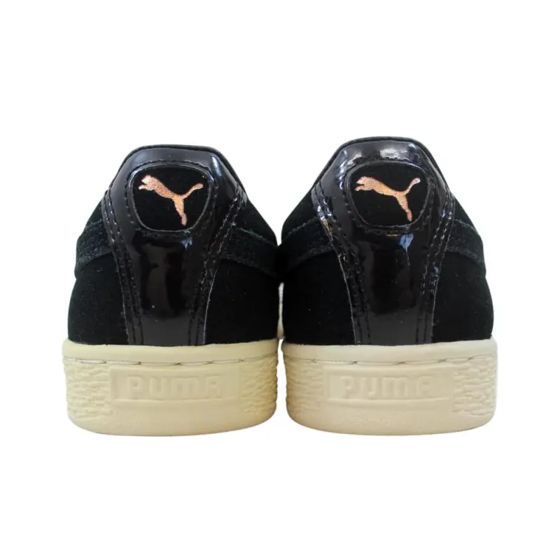 PUMA Suede Xl Lace Vr 'Black' Women's-3