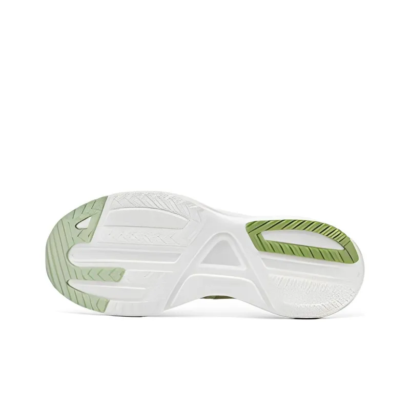 Saucony Humming 3 Running Shoes Women's Low Top White/Green-3