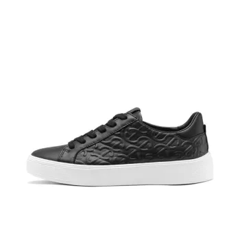 Ecco Street Fun Break Low Top Stylish Skateboarding Shoes Women's Black